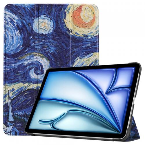 Husa pentru Apple iPad Air 11 (2025) / Air 11 (2024) Techsuit FoldPro Starry Night (Multicolor)