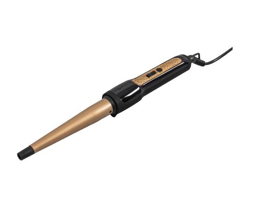 Ondulator de par Zelmar ZHL1325, protectie ceramica (keratina), 40W, 120°C - 200°C, 9 trepte temperatura (Auriu)
