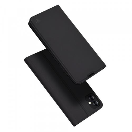 Husa pentru Samsung Galaxy A04e A042 / M04 M045, Techsuit, Magskin Book, Neagra