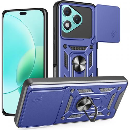 Husa Techsuit CamShield pentru Honor 400 Lite, Albastra