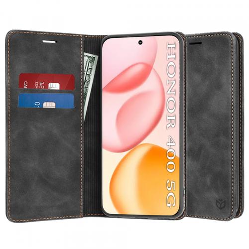 Husa Techsuit Confy  pentru Honor 400, Neagra