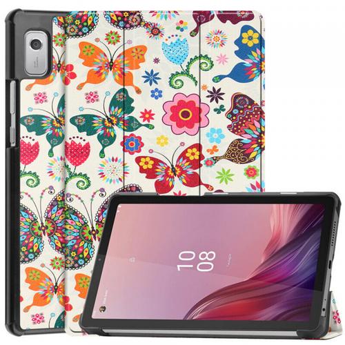 Husa pentru Lenovo Tab M9 Techsuit FoldPro Butterfly (Multicolor)