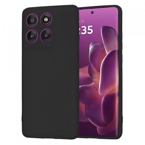 Husa Techsuit SoftFlex pentru Motorola Edge 60 Pro, Neagra
