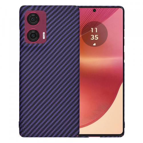 Husa Techsuit Carbonite FiberShell pentru Motorola Edge 50 Fusion, Mov