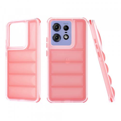 Husa Techsuit Wave Shield pentru Motorola Edge 50 Pro, Rosu