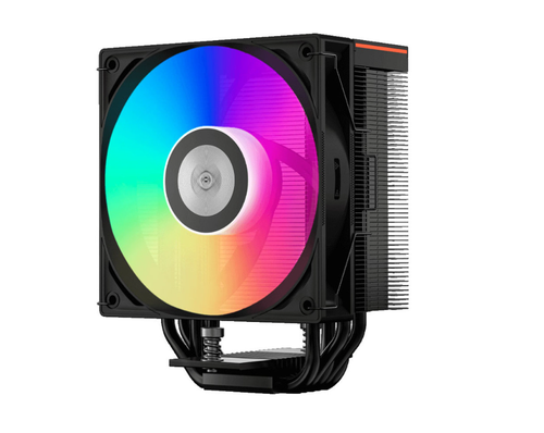 Cooler CPU PcCooler RT500 Digital, 120mm, 500 - 2200 rpm, iluminare aRGB (Negru)