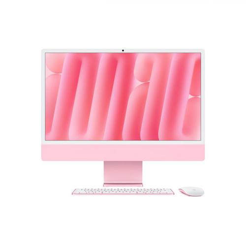 All In One PC Apple iMac 24inch (2024), Procesor Apple M4, 8 nuclee CPU si 8 nuclee GPU, 24inch, Retina 4.5K, 16GB, 256GB SSD, macOS, Layout INT, Manual RO (Roz) - 0 | YEO