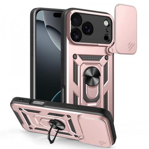 Husa Techsuit CamShield pentru Apple iPhone 17 Pro Max,  Roz
