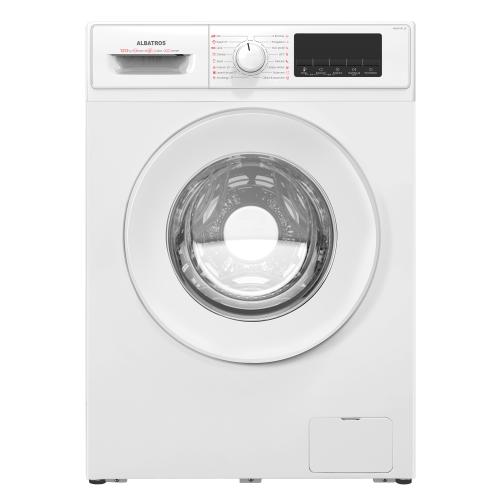 Masina de spalat rufe Albastros AWMI14125, 12 kg, 1400 rpm, Clasa A, 16 programe, Display LED, Motor Inverter (Alb)