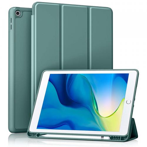 Husa pentru Apple iPad 10.2 (2021) / 10.2 (2020) / 10.2 (2019) Techsuit Flex Trifold (Verde)