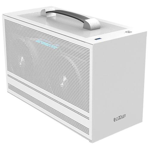 Carcasa PCCooler MINI I100W PRO MESH, Mini Tower, Mesh, Alb