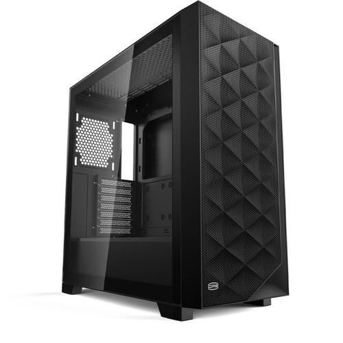 Carcasa PCCooler C3D510, Middle Tower, Tempered glass, Negru