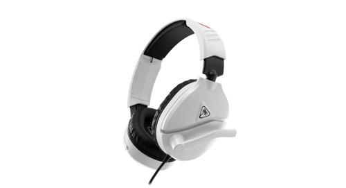 Casti Gaming Turtle Beach Recon 70 Nintendo Switch, Jack 3.5mm, Microfon, Dolby Atmos, Compatibil Nintendo Switch 2 (Alb)