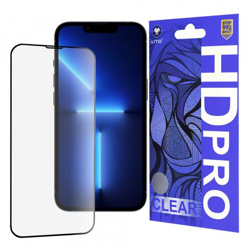 Folie de protectie Ecran Lito HD Pro Clear pentru Apple iPhone 14 Plus / 13 Pro Max, Sticla securizata