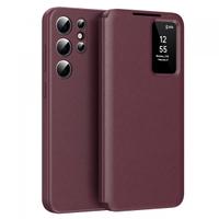Husa pentru Samsung Galaxy S24 Ultra S928 Techsuit SmartView (Rosu)