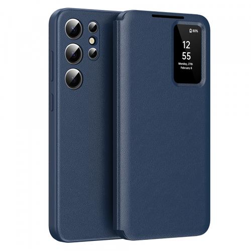 Husa pentru Samsung Galaxy S24 Ultra S928 Techsuit SmartView (Albastru)