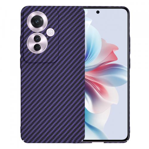 Husa pentru Oppo Reno11 F, Techsuit, Carbonite FiberShell, Mov