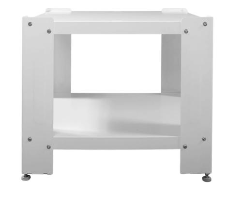 Suport sustinere uscator / masina de spalat, Roller 00801, universal, alb, otel, 50 x 60 x 60 cm, greutate maxima suportata 150 kg