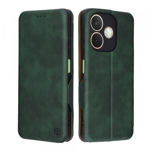 Husa pentru Oppo A5 Pro 4G / A5 Pro, Techsuit, Safe Wallet Plus, Verde