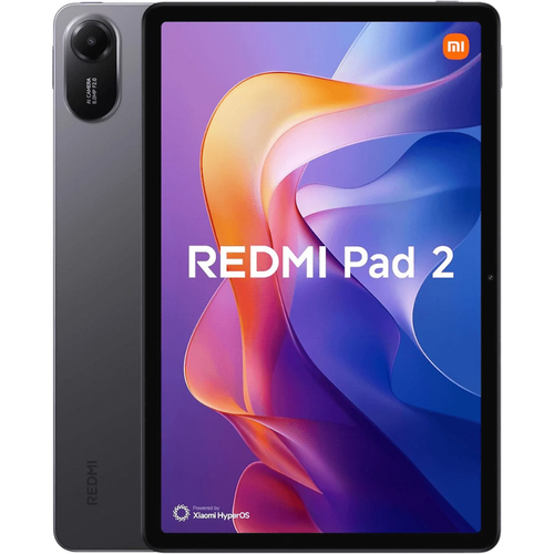 Tableta Xiaomi Redmi Pad 2 LTE, Procesor MediaTek Helio G100-Ultra, Ecran 11inch, 8GB RAM, 128GB Flash, 8MP, WiFi, Bluetooth, 4G, HyperOS (Gri)