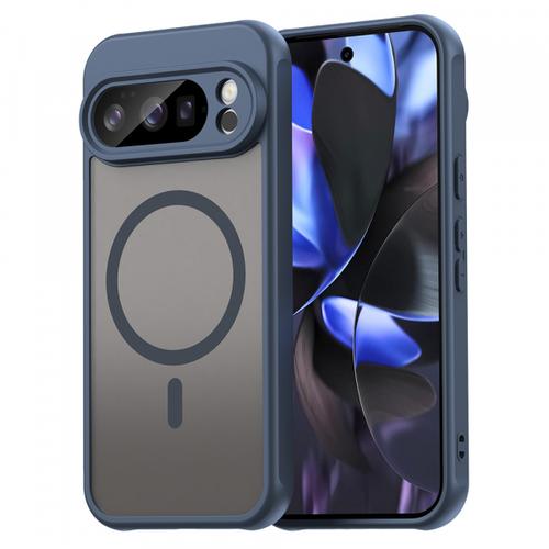 Husa MagSafe pentru Google Pixel 10 Pro, Techsuit, HaloFrost II (Bleumarin) Husa MagSafe pentru Google Pixel 10 Pro, Techsuit, HaloFrost II (Bleumarin)