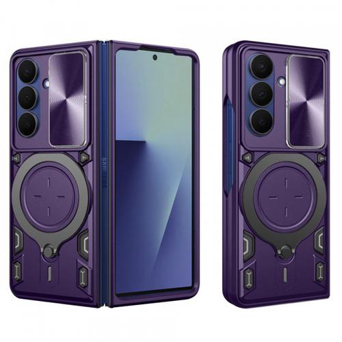 Husa pentru Samsung Galaxy Z Fold7 F966, Techsuit, CamGuard Pro, Mov