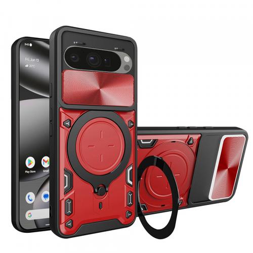 Husa pentru Google Pixel 10 Pro XL, Techsuit, CamGuard Pro (Rosu)