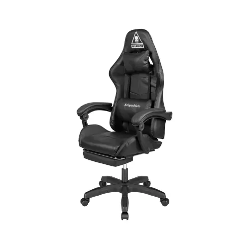 Scaun Gaming Kruger&Matz Warrior GX-150, reglabil  (Negru)