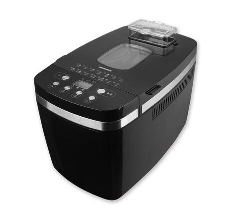 Masina de paine HEINNER HBM-D850BK2P, 14 programe, Timer 13 ore, Functie mentinere temperatura, Control digital (Negru/Argintiu)