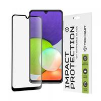 Folie de protectie Ecran Techsuit pentru Samsung Galaxy M22 M225 / A22 A225, Sticla Securizata, Full Glue, 111D, Neagra