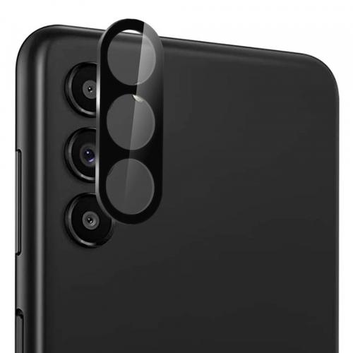Folie de protectie Camera Spate Techsuit pentru Samsung Galaxy S24 S921, Sticla Securizata (Transparent/Negru)