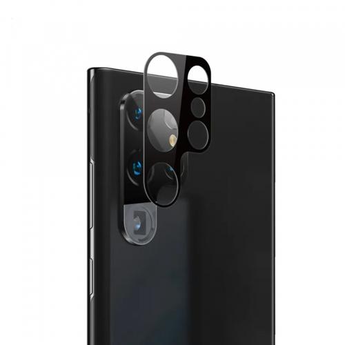 Folie de protectie Camera Spate Techsuit pentru Samsung Galaxy S24 Ultra S928, Sticla Securizata (Transparent/Negru)
