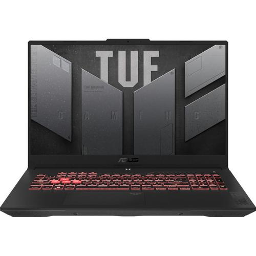 Laptop Gaming ASUS TUF A17 FA707NUG (Procesor AMD Ryzen™ 7 7445HS (16M Cache, up to 4.7 GHz), 17.3inch FHD 144Hz, 16GB, 512GB SSD, nVidia GeForce RTX 4050 @6GB, Negru/Gri)