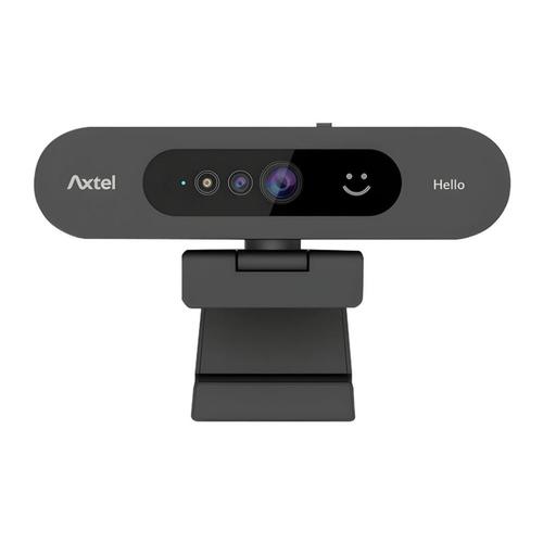 Camera web business Axtel AX-FHD-HELLO, 1080P/30FPS, Recunoastere faciala Windows Hello, Microfon, Auto Focus, Unghi de filmare 90 grade, Plug&Play (Negru)