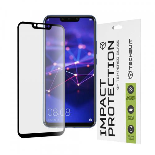 Folie de protectie Ecran Techsuit pentru Huawei P Smart+ 2019 / Mate 20 Lite / nova 3 / nova 3i, Sticla Securizata, Full Glue, 111D
