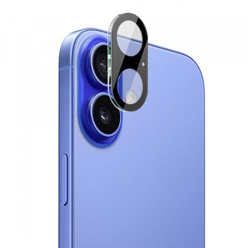 Folie de protectie Camera Spate Techsuit pentru Apple iPhone 17, Sticla Securizata (Negru)