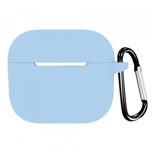 Husa Techsuit Silicone Case pentru Apple AirPods 4 (Albastru deschis)