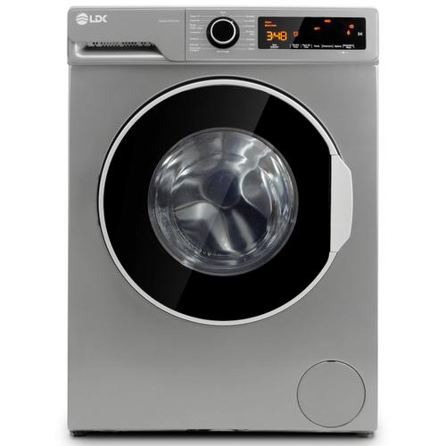 Masina de spalat rufe LDK Higeea 914DIAS, Clasa A, Capacitate 9 Kg, 1400 rpm, Anti-Alergic, Selectare nivel murdarie, Selectare tip pata, Prespalare, Amanare pornire, Calcare usoara, Motor inverter (Argintiu)