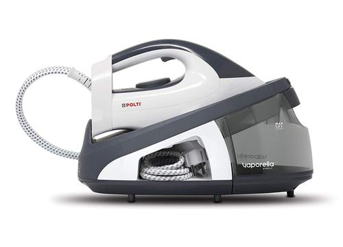 Statie de Calcat Polti Vaporella Simply VS10.10, Talpa Ceramica, 2200 W, 1.5 l, 6.5 BAR, 120 gr min (Alb/Gri)