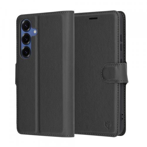 Husa pentru Samsung Galaxy S25 S931, Techsuit, Leather Folio, Neagra