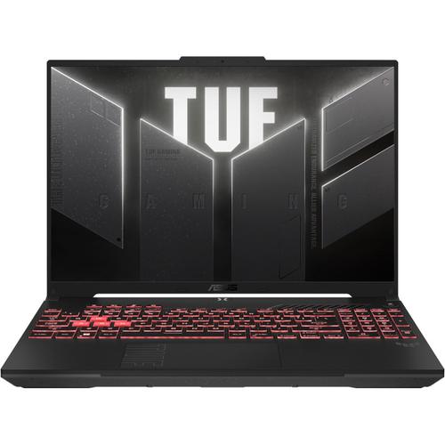 Laptop Gaming ASUS TUF A16 FA607NUG (Procesor AMD Ryzen™ 7 7445HS (16M Cache, up to 4.7 GHz), 16inch FHD+ 144Hz, 32GB, 512GB SSD, nVidia GeForce RTX 4050 @6GB, Negru/Gri)