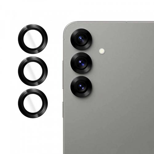 Folie de protectie Camera Spate Lito S+ pentru Samsung Galaxy S25+ S936, Sticla Securizata (Negru)