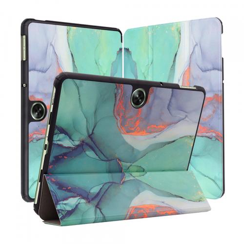 Husa pentru Oppo Pad Air2 / Pad Neo / Pad Go, Techsuit, FoldPro Green Time (Multicolor)