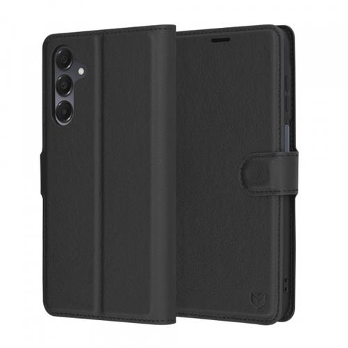 Husa pentru Samsung Galaxy A16 5G A166 / A16 4G A165, Techsuit, Leather Folio (Negru)