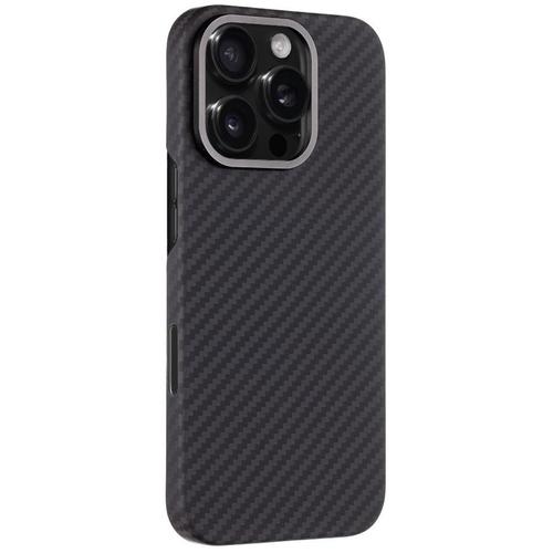 Husa Potectie Spate Tactical MagForce Aramid pentru iPhone 16 Pro Max (Negru)