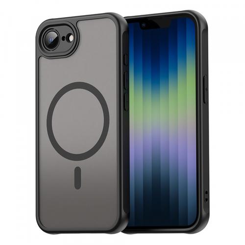 Husa MagSafe pentru Apple iPhone 16e, Techsuit, HaloFrost II, Neagra