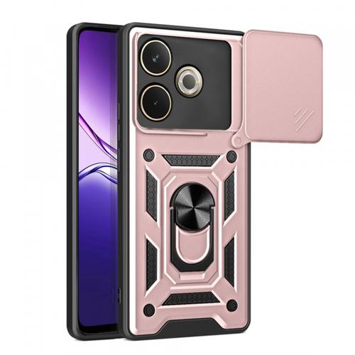 Husa pentru Oppo A5 Pro 4G / A5 Pro, Techsuit, CamShield, Roz