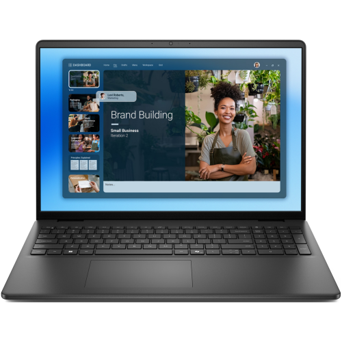 Laptop Dell 16 DC16250 (Procesor Intel Core 5 120U (12M Cache, up to 5.0 GHz) 16inch WUXGA, 16GB, 1TB SSD, Intel Graphics, Win 11 Pro, Negru)