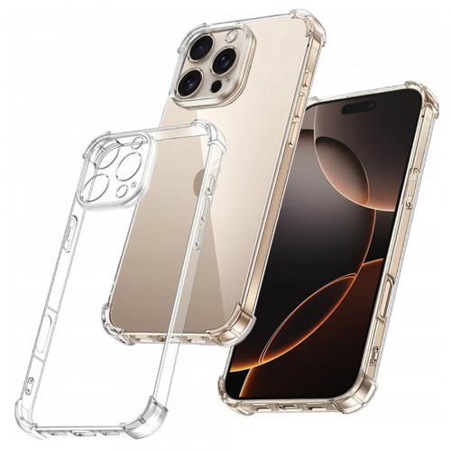 Husa pentru Apple iPhone 16 Pro Max, Techsuit, Shockproof Clear, Transparenta