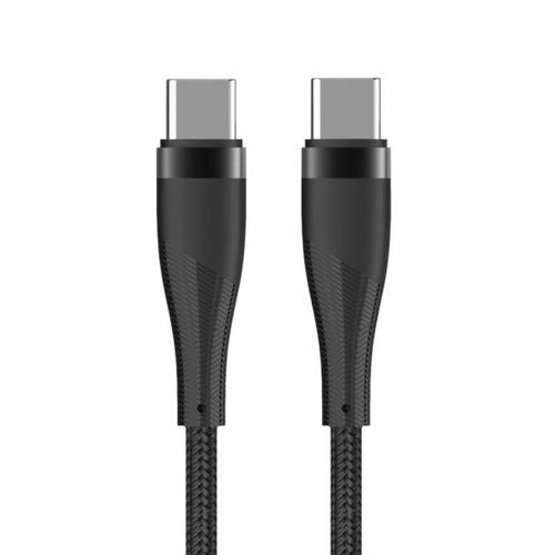 Cablu Date si Incarcare USB-C - USB-C MaXlife MXUC-08, 60W, 1m, Negru